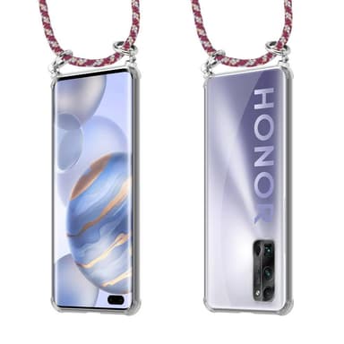 Honor 30 PRO+ Deksel med Halskjede (rød)