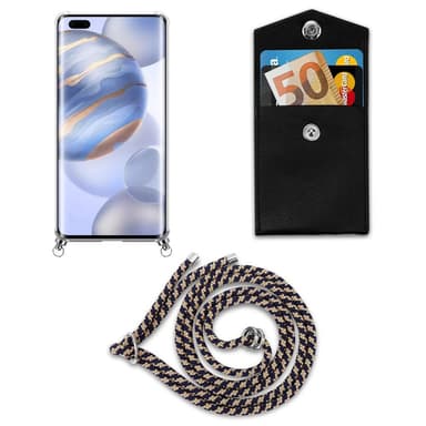 Honor 30 PRO+ Deksel med Halskjede (blå)
