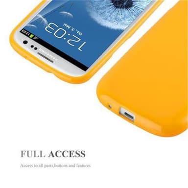 Samsung Galaxy S3 MINI Deksel Case Cover (gul)