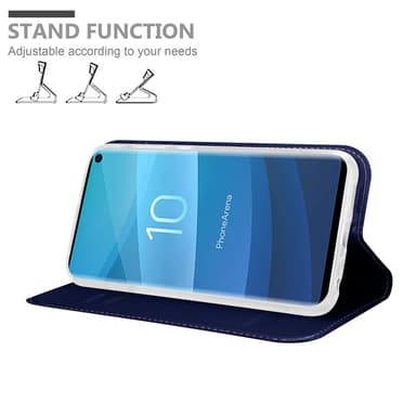 Samsung Galaxy S10 4G lommebokdeksel etui (blå)