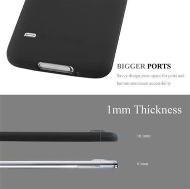 Deksel Samsung Galaxy S5 / S5 NEO case (svart)