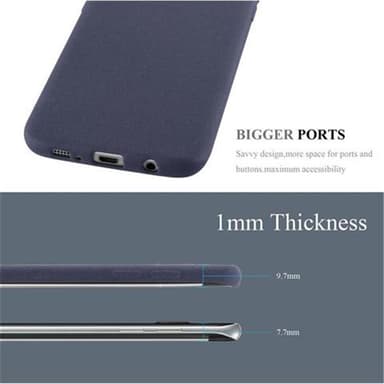 Deksel Samsung Galaxy S7 EDGE case (blå)