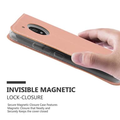 Motorola MOTO G5 lommebokdeksel etui (rosa)