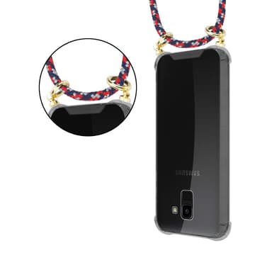 Samsung Galaxy J6 2018 Deksel med Halskjede (blå)