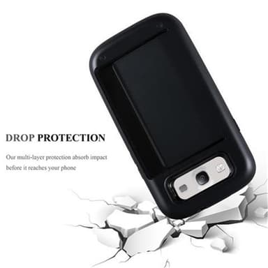Samsung Galaxy S3 / S3 NEO Deksel Case Cover (svart)