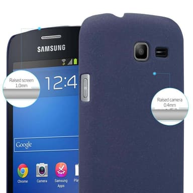 Samsung Galaxy TREND LITE Hardt Deksel Cover (blå)