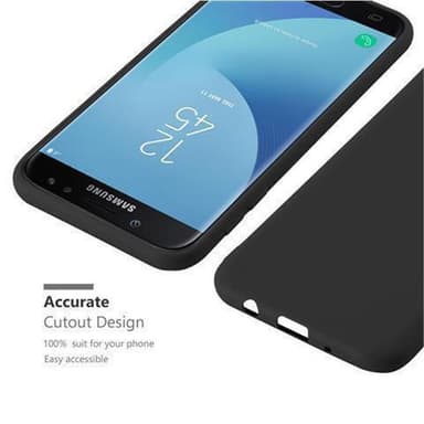 Samsung Galaxy J3 2017 silikondeksel cover (svart)