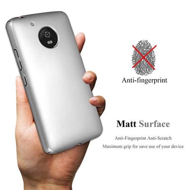 Motorola MOTO G5 Hardt Deksel Case (sølv)