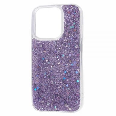 Nordic Covers iPhone 15 Pro Deksel Sparkle Series Lilac Purple