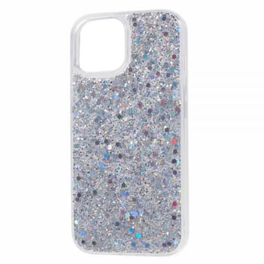 Nordic Covers iPhone 15 Deksel Sparkle Series Stardust Silver