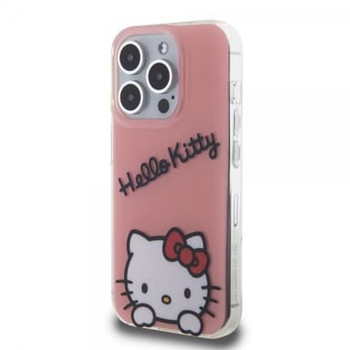 Hello Kitty iPhone 15 Pro Deksel Daydreaming Crossbody Rosa