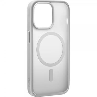 Puro iPhone 15 Pro Max Deksel Gradient MagSafe Sølv