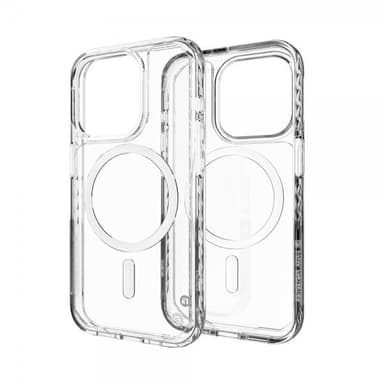 Clckr iPhone 15 Pro Deksel Diamond MagSafe Transparent Klar