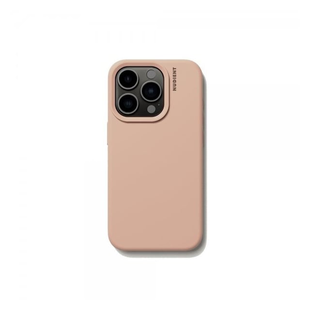 Nudient iPhone 15 Pro Deksel Base Case Peach Orange