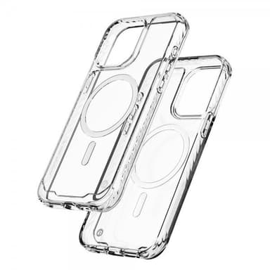 Clckr iPhone 15 Pro Max Deksel Diamond MagSafe Transparent Klar