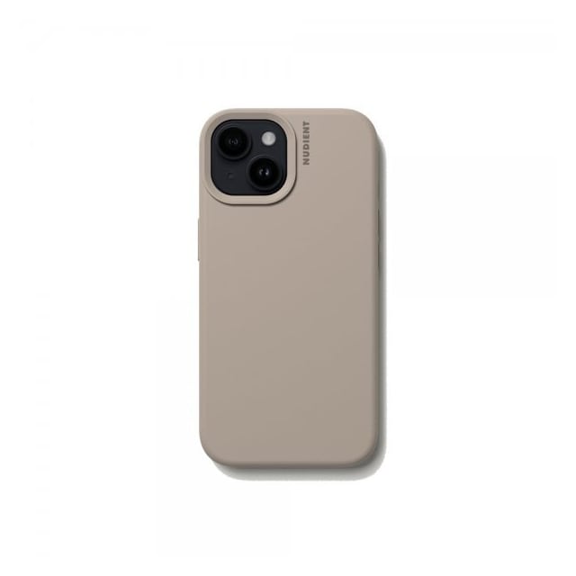 Nudient iPhone 15 Deksel Base Case Stone Beige