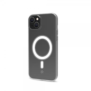 Celly iPhone 15 Plus Deksel GELSKINMAG MagSafe Transparent