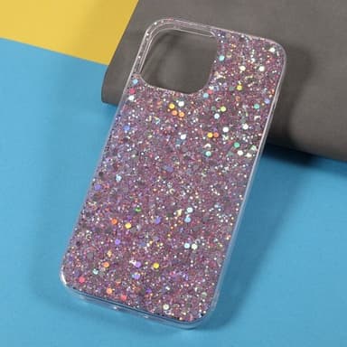 Nordic Covers iPhone 13 Deksel Sparkle Series Blossom Pink