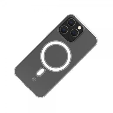 Celly iPhone 15 Pro Max Deksel GELSKINMAG MagSafe Transparent