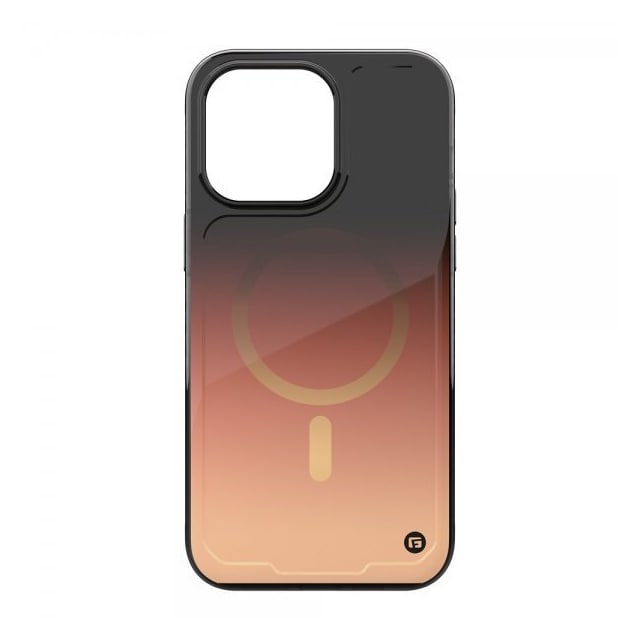 Clckr iPhone 15 Pro Max Deksel Onyx MagSafe Copper