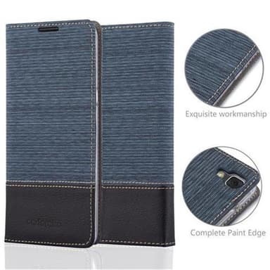 LG X POWER lommebokdeksel etui (blå)