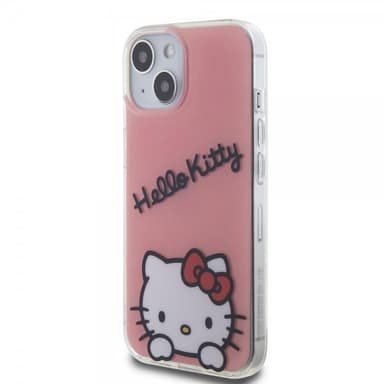Hello Kitty iPhone 15 Deksel Daydreaming Crossbody Rosa