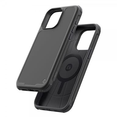 Clckr iPhone 15 Pro Max Deksel Carbon MagSafe Svart