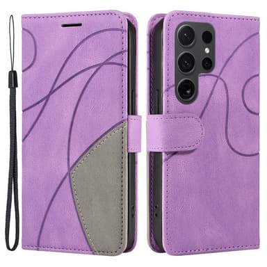KT Lommebok-deksel til Samsung Galaxy S24 Ultra - Lilla