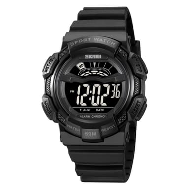 Armbåndsur Armbåndsur 50m vanntett TPU stropp