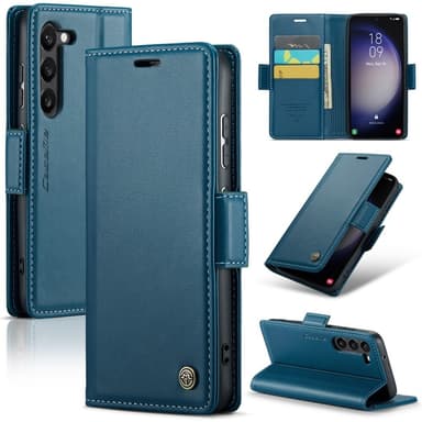 CASEME Lommebok-deksel Samsung Galaxy S24 - Blå