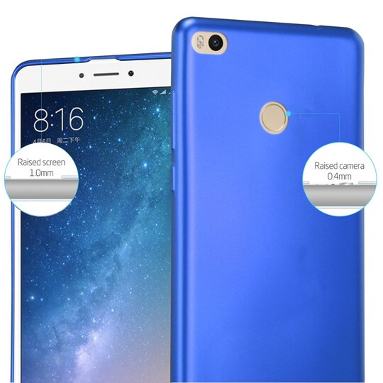Xiaomi Mi MAX 2 Deksel Case Cover (blå)