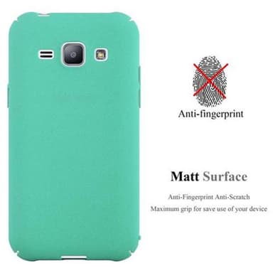 Samsung Galaxy J1 2015 Hardt Deksel Cover (grønn)