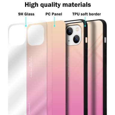 Deksel iPhone 14 Case Cover (svart)