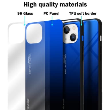 Deksel iPhone 14 Case Cover (svart)