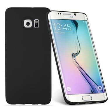 Samsung Galaxy S6 EDGE PLUS silikondeksel cover (svart)