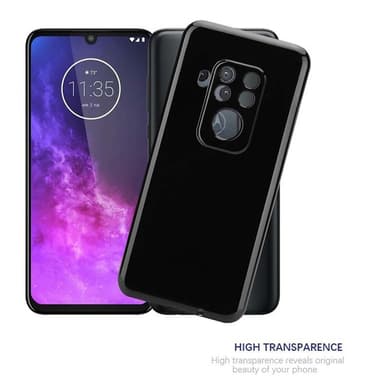 Motorola ONE PRO / ONE ZOOM deksel ultra slim (svart)