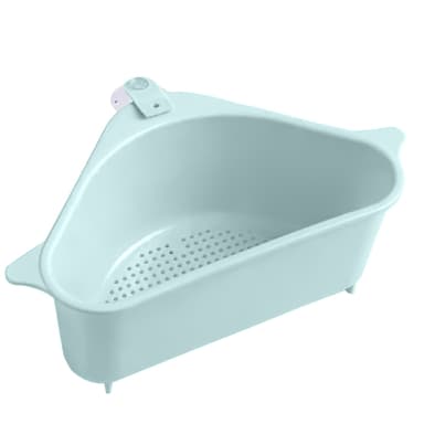 Vaskfilter Plastfilterkurv Sil for vask (grå)