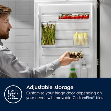 Electrolux Kombiskap ENS8TE19S innebygd