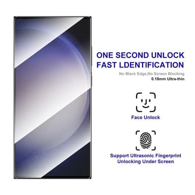 ENKAY Skjermbeskytter i Herdet Glass til Samsung Galaxy S24 Ultra