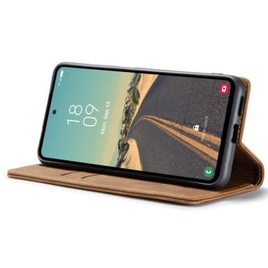 CASEME Lommebok-deksel Samsung Galaxy S23 FE - Brun