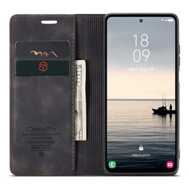 CASEME Lommebok-deksel Samsung Galaxy S23 FE - Svart