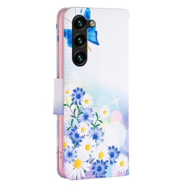 Til Samsung Galaxy S24+ Lommebok-deksel Mønsterdeksel