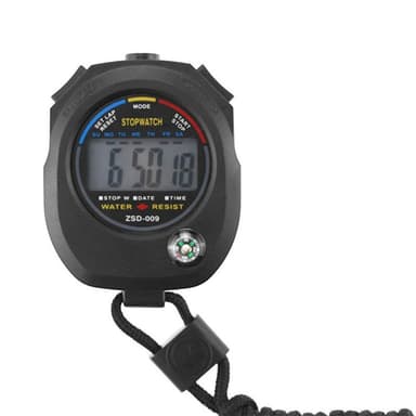 Sport Digital Timer Timer Stoppeklokke LCD-skjerm Svømmeløping