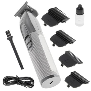 Adler AD 2836s Profesjonell Trimmer - USB, Sølv