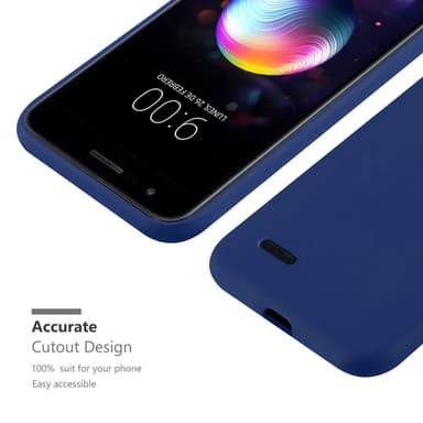 LG K10 2018 / K11 / K11 PLUS silikondeksel cover (blå)