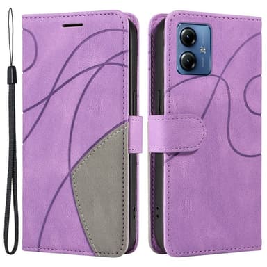 KT Lommebok-deksel til Motorola Moto G14 - Lilla