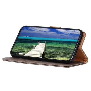 KHAZNEH Motorola Moto G84 Lommebok-deksel - Khaki