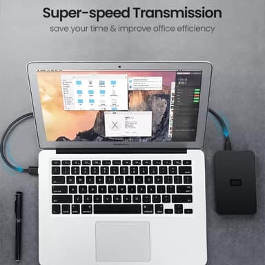 1m USB-A hann til 5Pin mini-USB mannlig dataoverføringslading