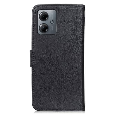 KHAZNEH Motorola Moto G14 Lommebok-deksel - Svart