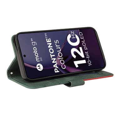 KT Lommebok-deksel til Motorola Moto G84 - Grønn